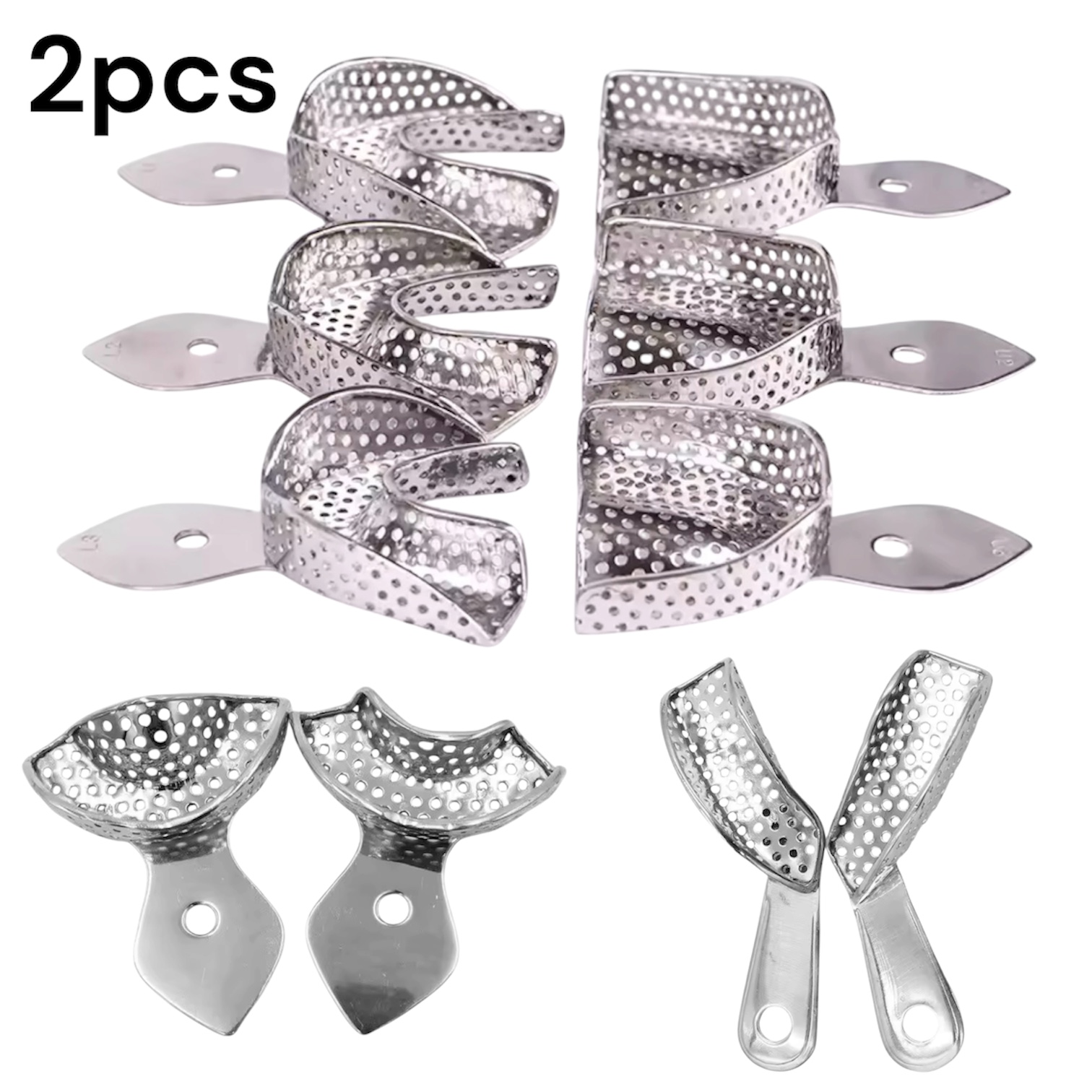 Teeth Whitening Trays - DENILK 2 szt. Para przyborów dentystycznych