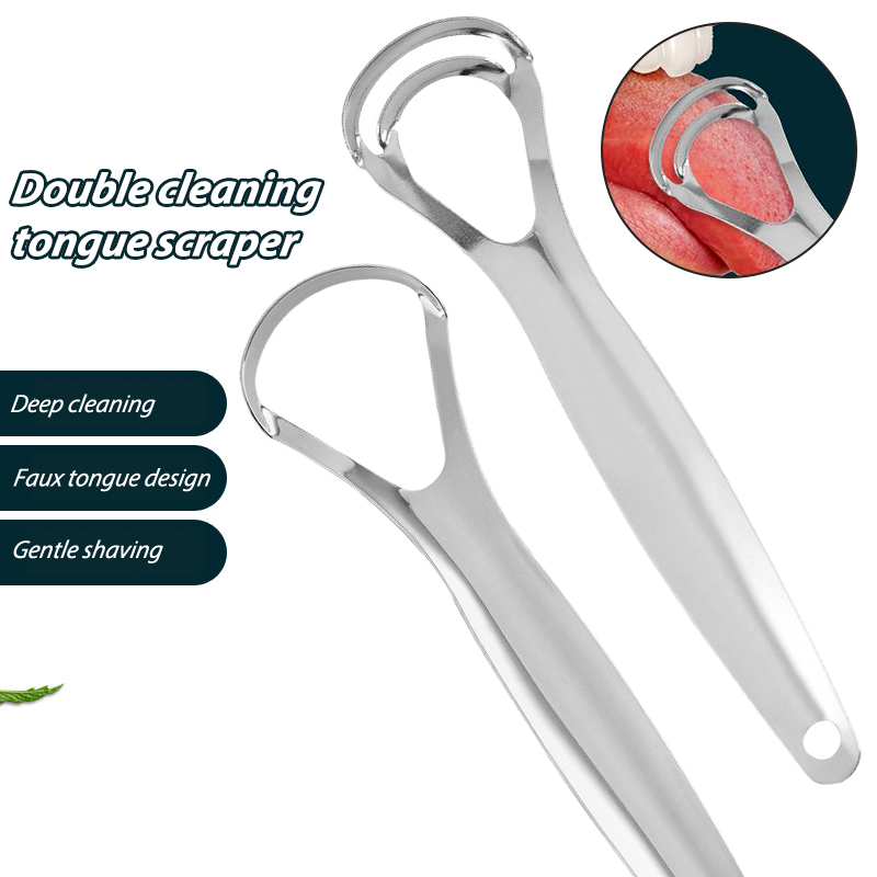 Tongue Scraper Metal - Skrobak do języka ze stali nierdzewnej