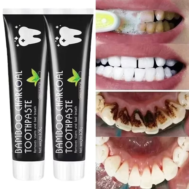 Teeth Whitening Charcoal - Pasta do zębów wybielająca Pasta do