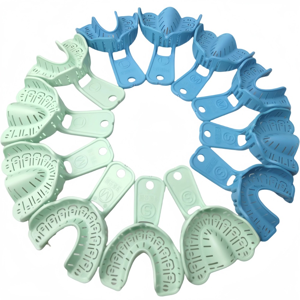 Teeth Whitening Trays - 6 sztuk/zestaw Plastikowa tacka do odcisków