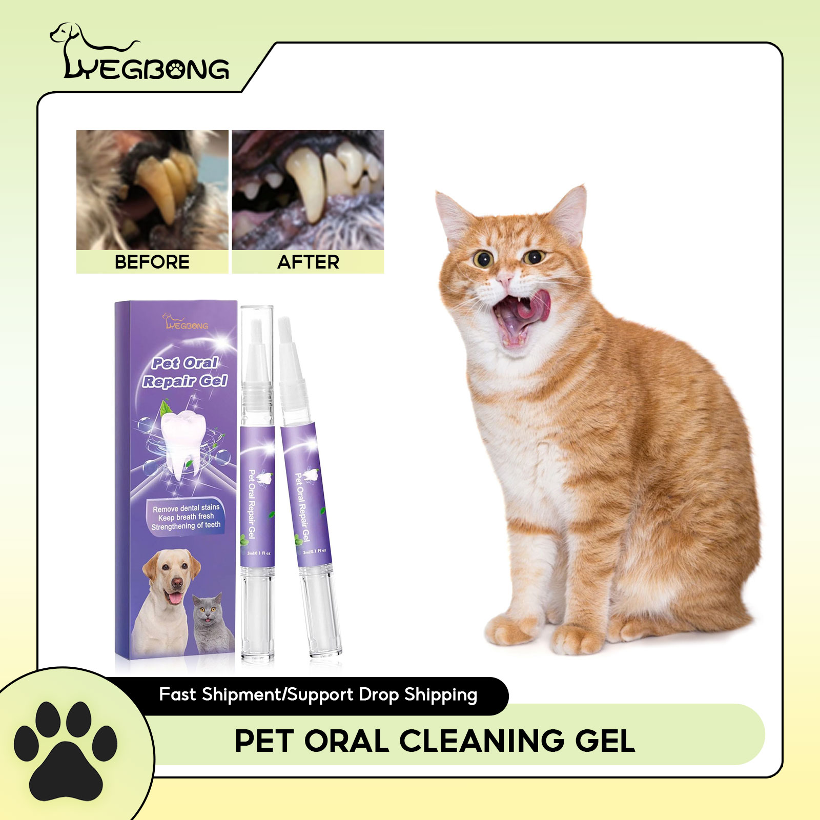 Teeth Whitening Gels - Żel do naprawy jamy ustnej dla