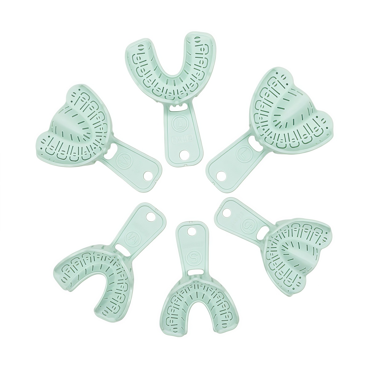 Teeth Whitening Trays - 6 szt. Szablonów do implantów dentystycznych,