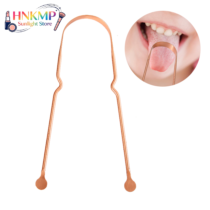 Tongue Scraper Metal - 1 szt. Skrobak do języka ze