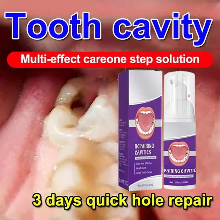 Teeth Whitening Mouthwash - Pasta do czyszczenia zębów usuwa przebarwienia,