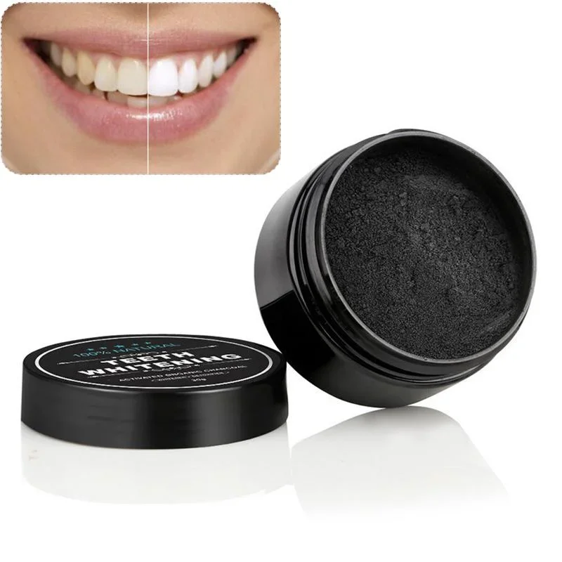 Teeth Whitening Charcoal - Proszek do zębów z węglem drzewnym