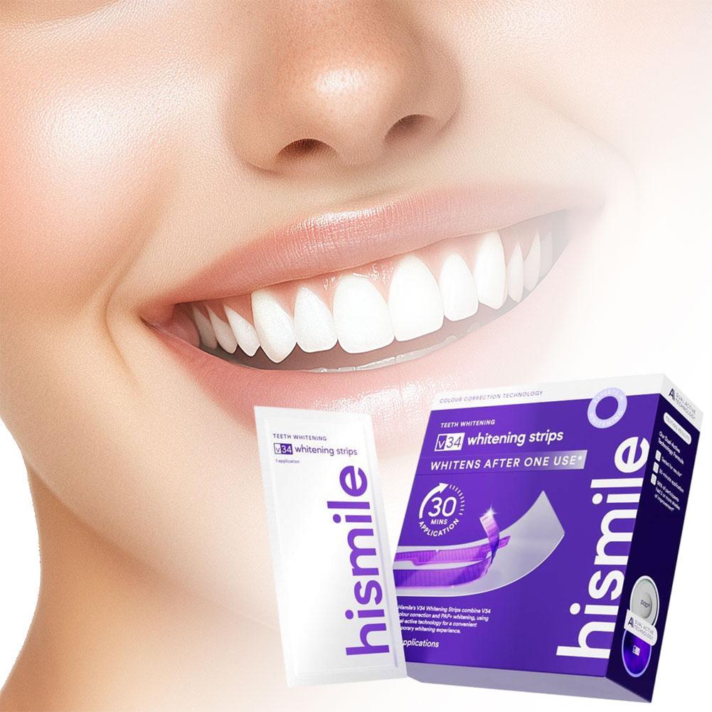 Fioletowe paski do wybielania  – Teeth Whitening Strips recenzja i cena