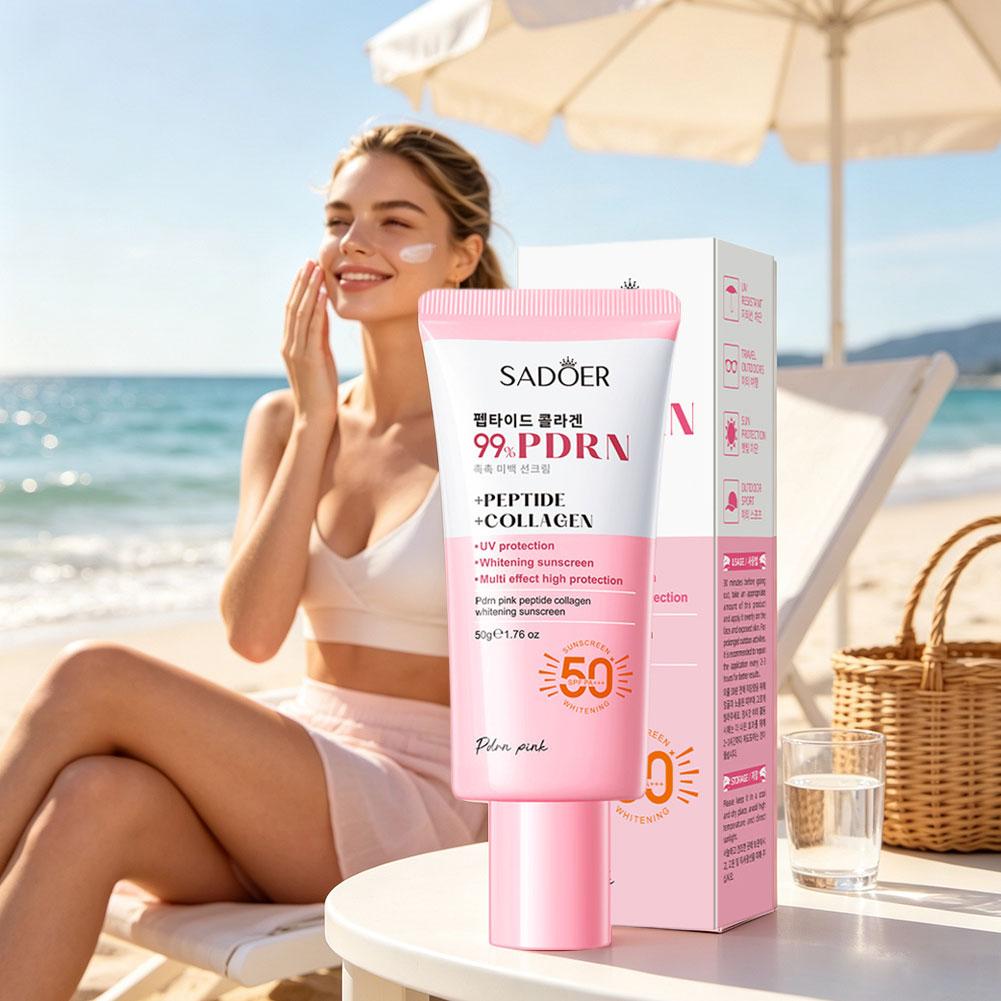 SADOER 99% PDRN Peptide Collag – Uv Whitening Kit recenzja i cena