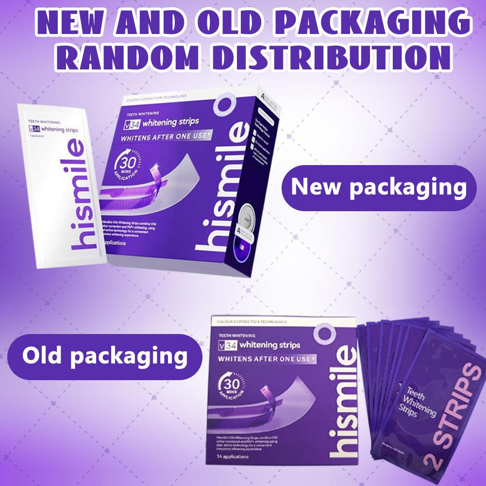 Fioletowe paski do wybielania  – Teeth Whitening Strips recenzja i cena
