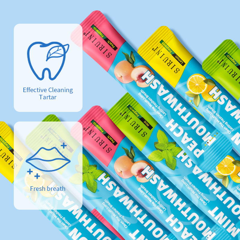20 SZT. Jednorazowe płyny do p – Teeth Whitening Mouthwash recenzja i cena