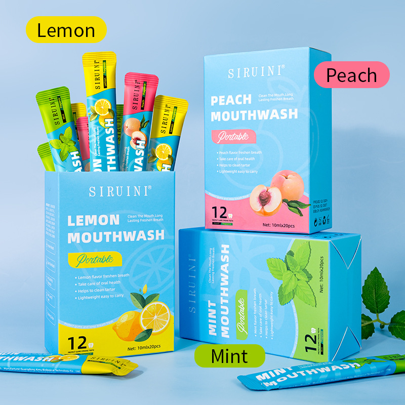 20 SZT. Jednorazowe płyny do p – Teeth Whitening Mouthwash recenzja i cena