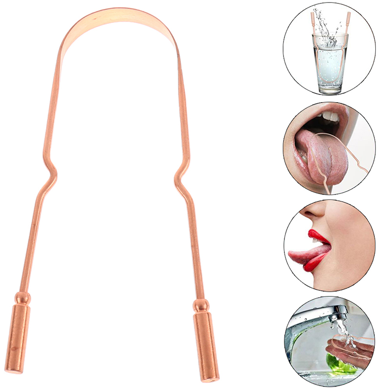 1Pc Skrobak do języka z czyste – Tongue Scraper Metal recenzja i cena