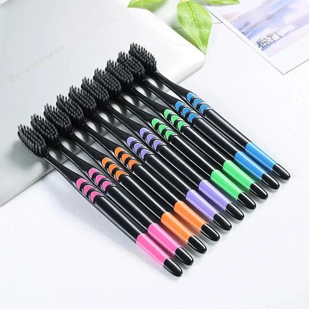 10 SZT. Szczoteczki do zębów z – Teeth Whitening Charcoal recenzja i cena