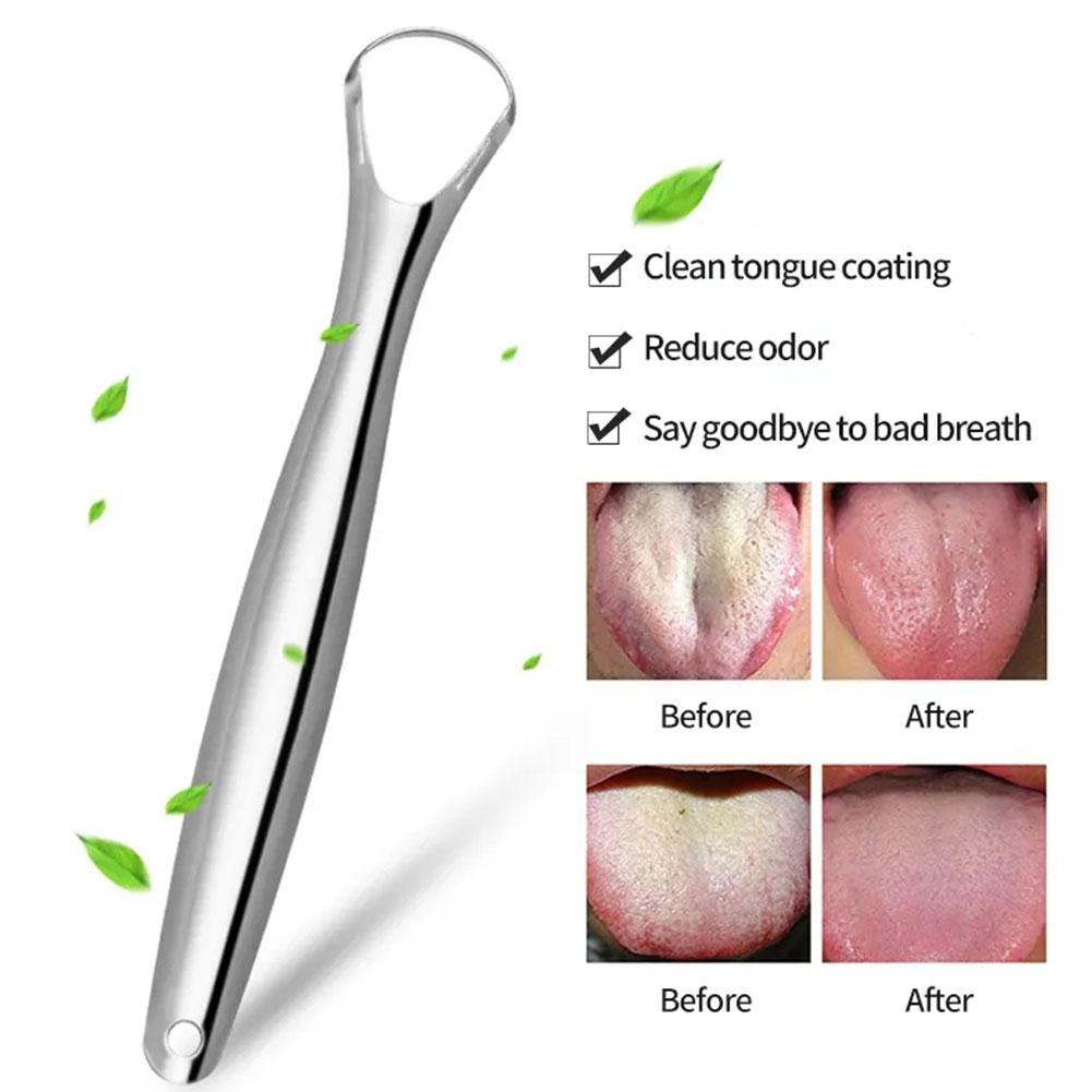 1 szt. Przenośny Jednowarstwow – Tongue Scraper Metal recenzja i cena
