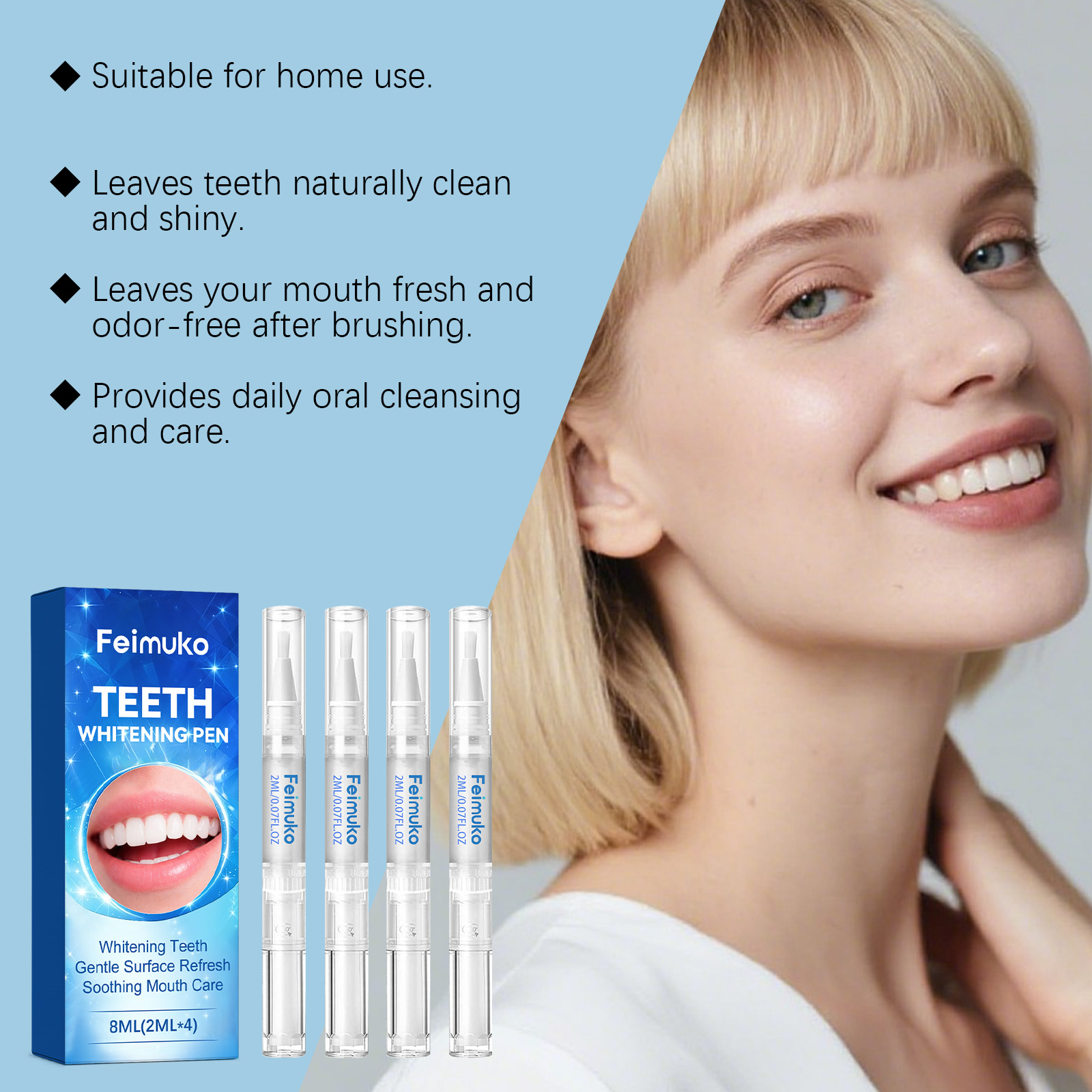 Feimuko 8ml Żelowy długopis do – Teeth Whitening Gels recenzja i cena