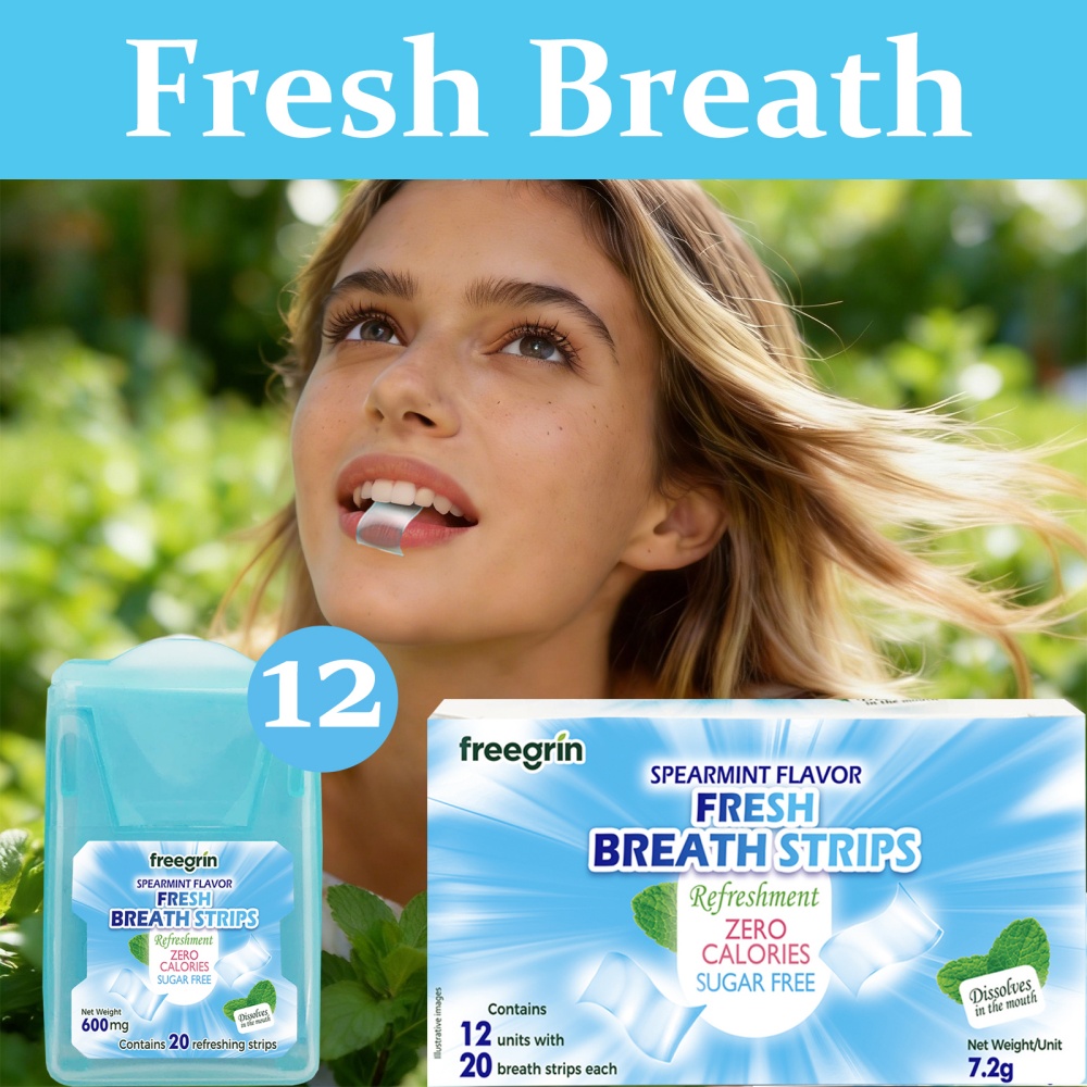 FREEGRIN Paski do ust o smaku  – Teeth Whitening Fast recenzja i cena
