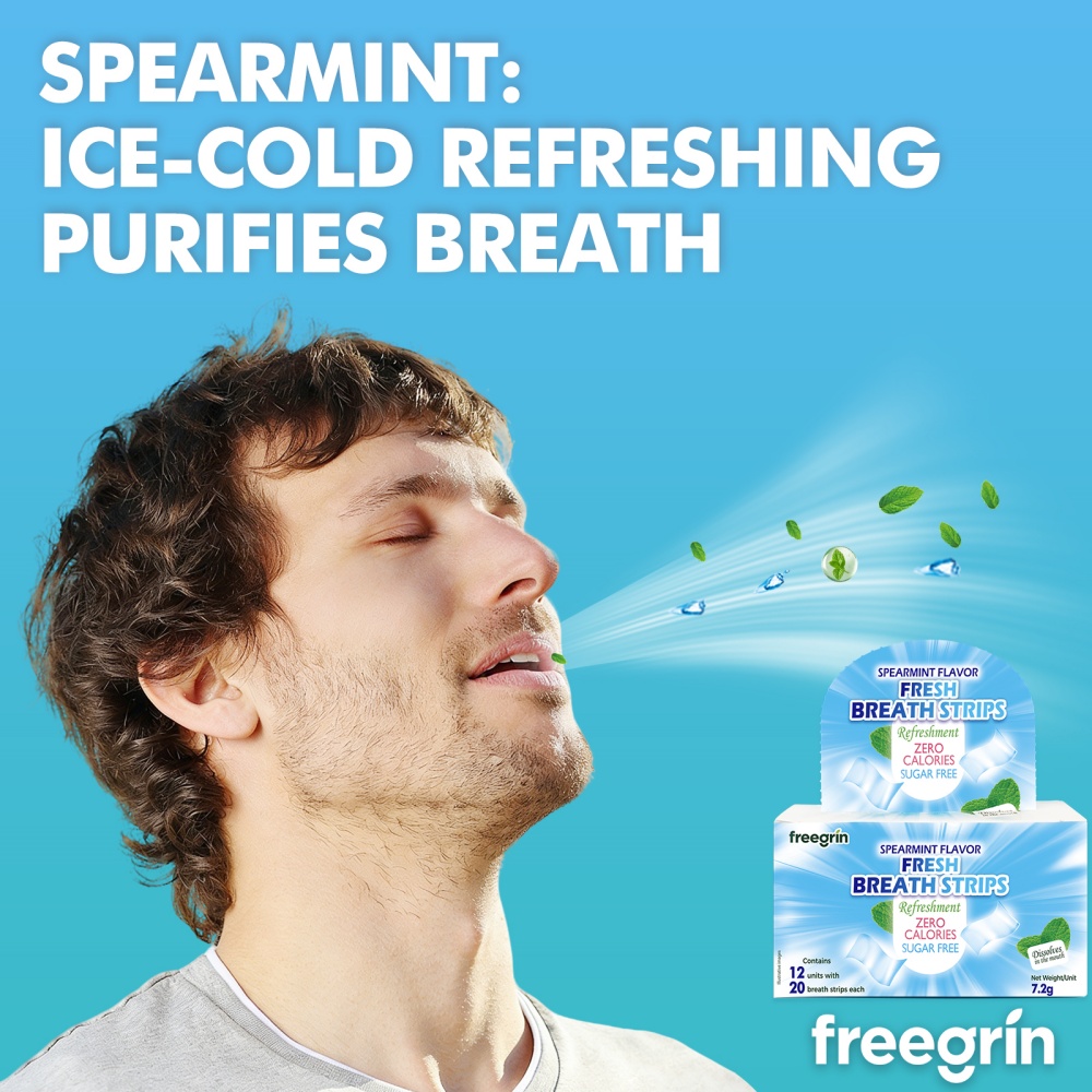 FREEGRIN Paski do ust o smaku  – Teeth Whitening Fast recenzja i cena