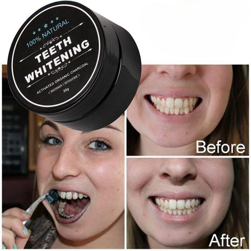 1 Pudełko Proszku do Wybielani – Teeth Whitening Charcoal recenzja i cena