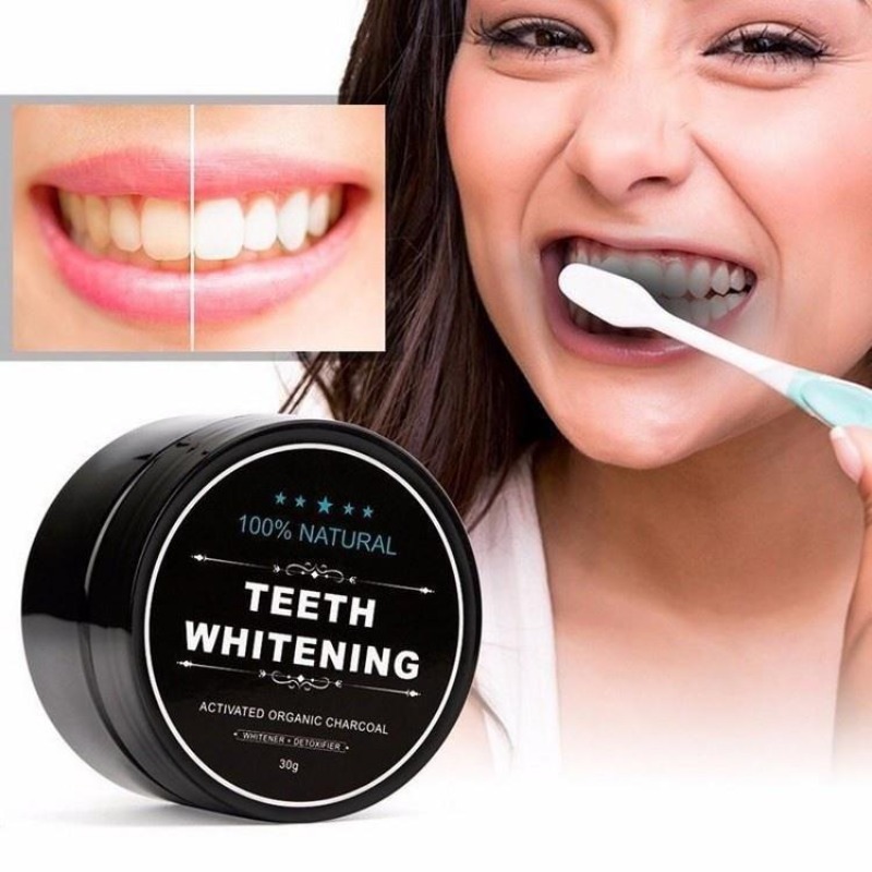 1 Pudełko Proszku do Wybielani – Teeth Whitening Charcoal recenzja i cena