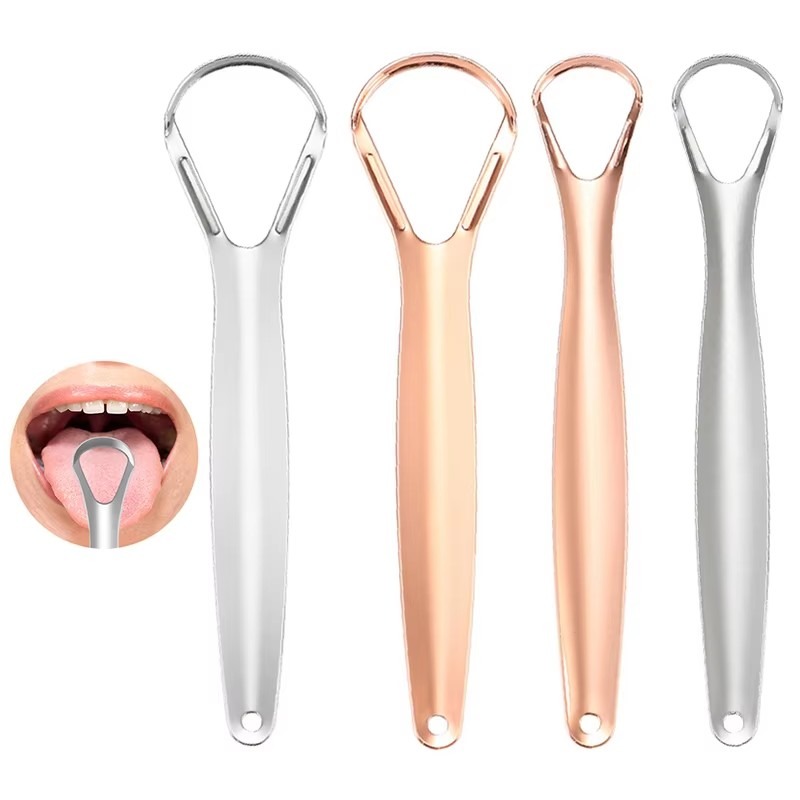 Wysokiej jakości 1 szt. metalo – Tongue Scraper Metal recenzja i cena