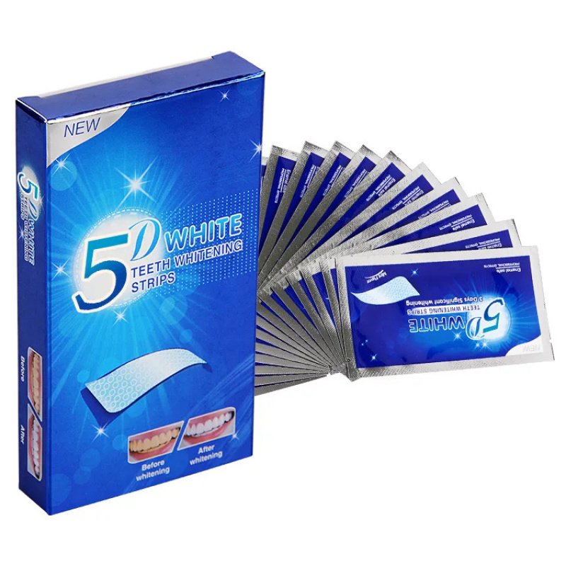 1-12 szt. 5D Naklejki wybielaj – Teeth Whitening Gels recenzja i cena