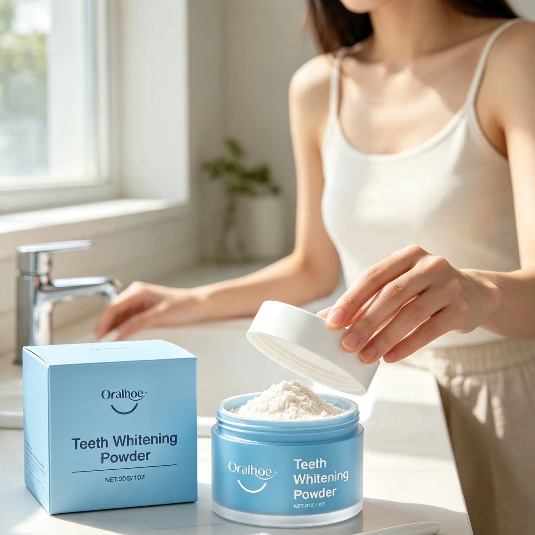 Proszek do zębów Oralhoe do cz – Teeth Whitening Essence recenzja i cena