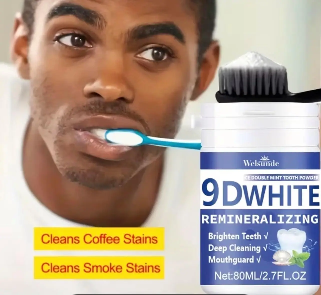 9D Biały Proszek do Zębów z Hy – Teeth Whitening From Home recenzja i cena
