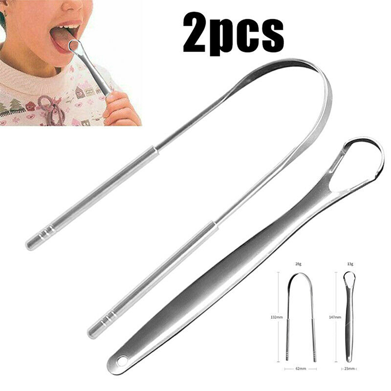 2 szt. Skrobak do języka ze st – Tongue Scraper Metal recenzja i cena