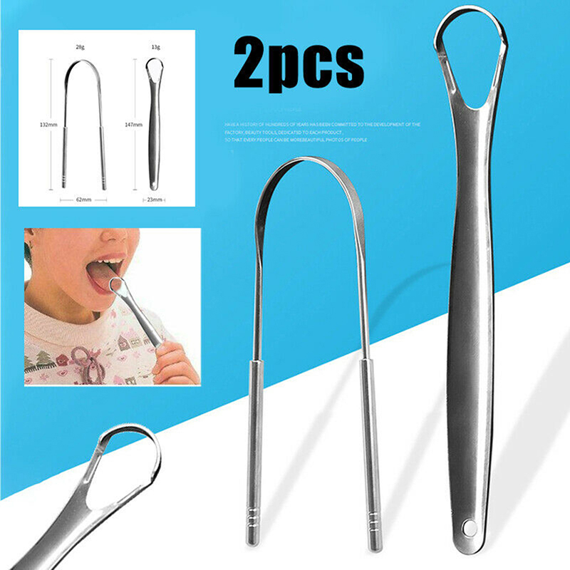 2 szt. Skrobak do języka ze st – Tongue Scraper Metal recenzja i cena
