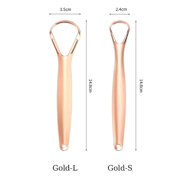 Halitoza, powłoka na języku, s – Tongue Scraper Metal recenzja i cena