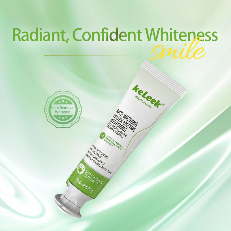 KELEEK Pasta do zębów z enzyma – Teeth Whitening Enzymes recenzja i cena