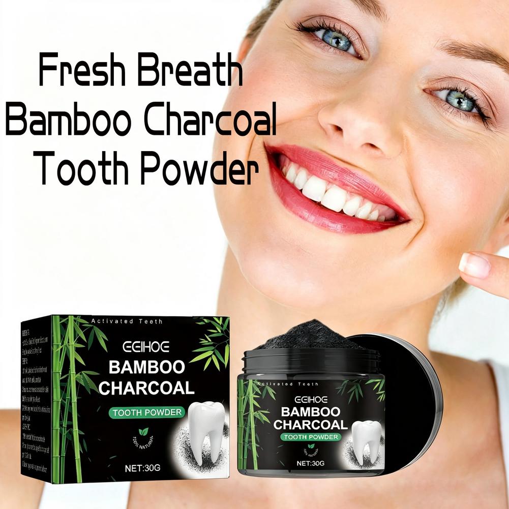 Proszek do wybielania zębów, p – Teeth Whitening Charcoal recenzja i cena