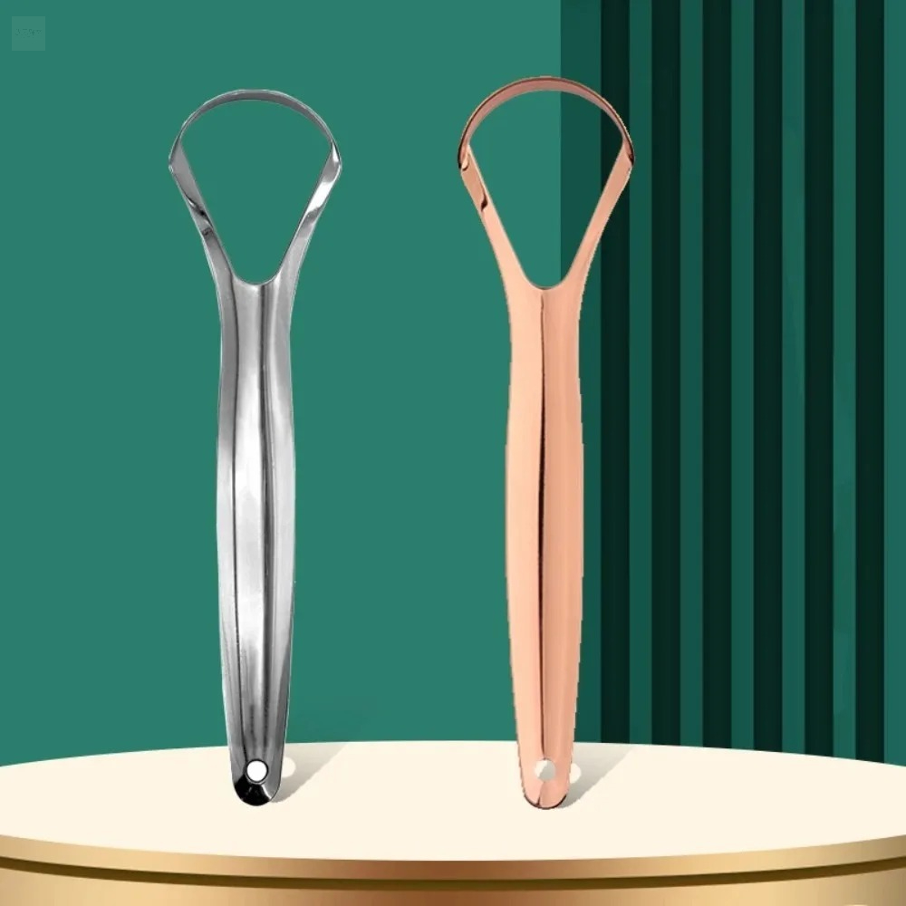 Otwarty skrobak do języka ze s – Tongue Scraper Metal recenzja i cena