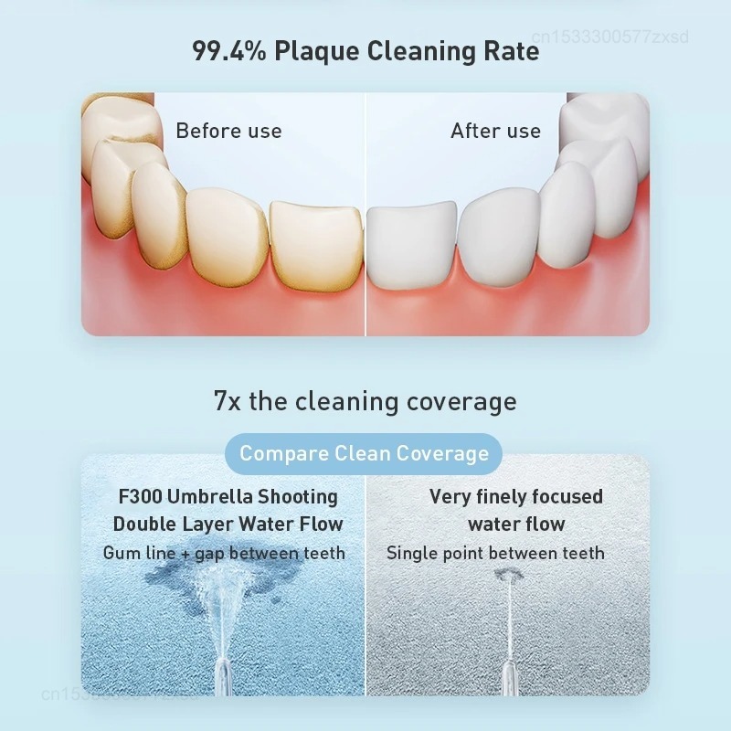 XIAOMI MIJIA Przenośny irygato – Teeth Whitening Mouthwash recenzja i cena