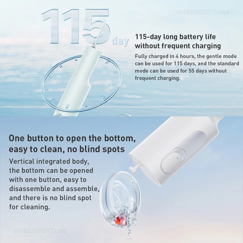 XIAOMI MIJIA Przenośny irygato – Teeth Whitening Mouthwash recenzja i cena