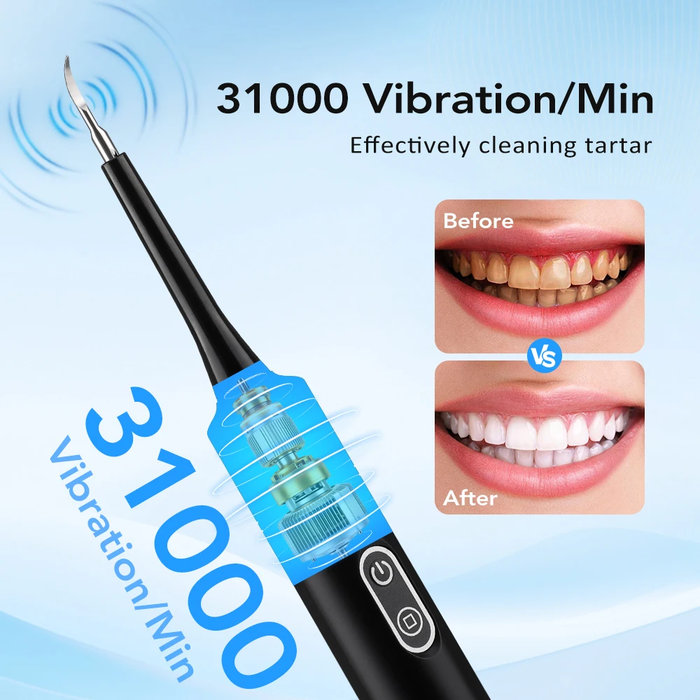 Elektryczny soniczny skaler de – Teeth Whitening Mouthwash recenzja i cena