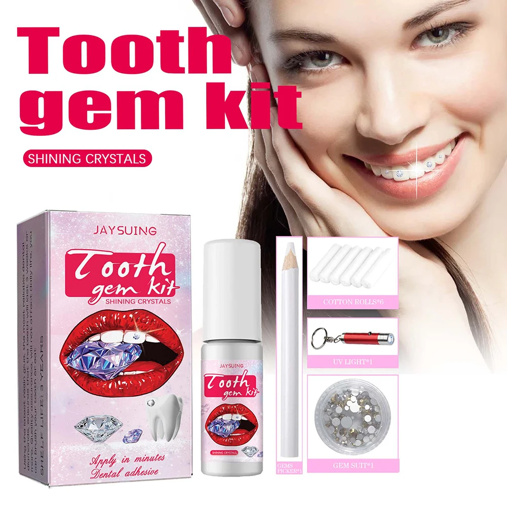 DIY zestaw klejnotów do zębów  – Teeth Whitening From Home recenzja i cena