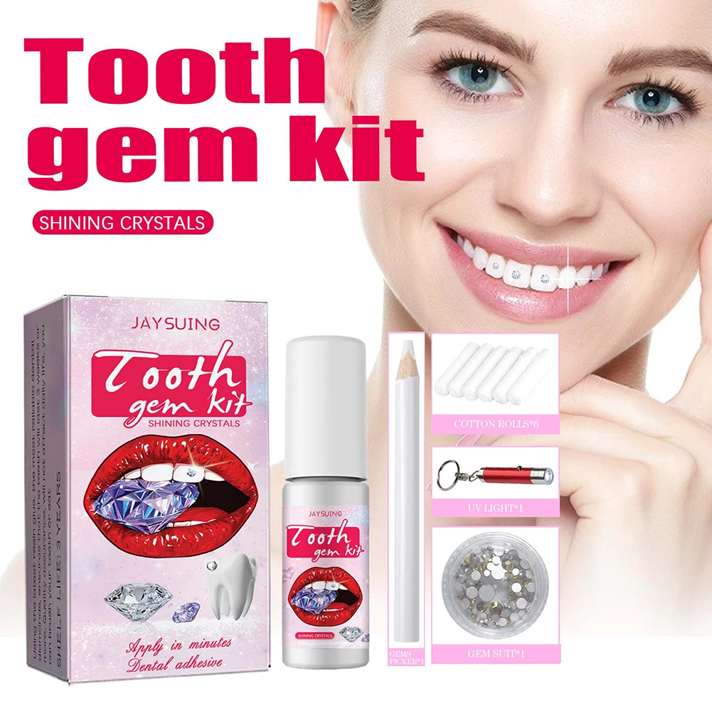 DIY zestaw klejnotów do zębów  – Teeth Whitening From Home recenzja i cena