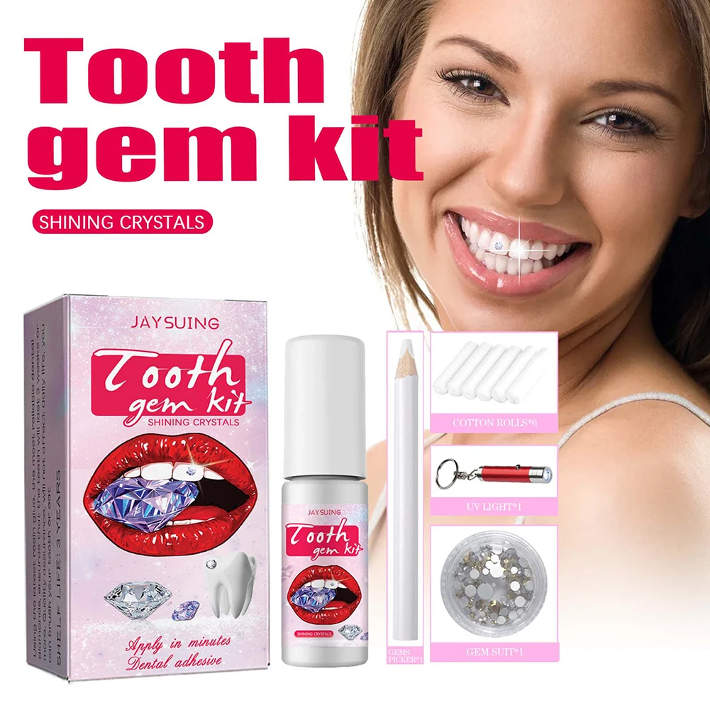 DIY zestaw klejnotów do zębów  – Teeth Whitening From Home recenzja i cena
